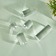 Fingerinspire 5piezas 5 estilos columna pedestales de exhibición de joyería de acrílico transparente(ODIS-FG0001-64)-4
