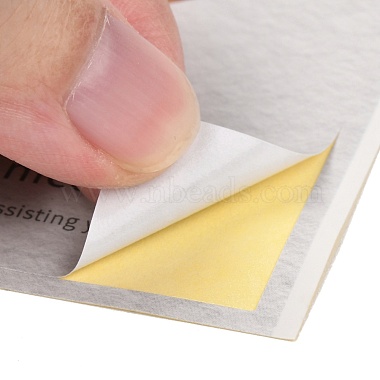 Бумажные герметизирующие наклейки с покрытием(DIY-F085-02B)-4
