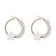 Brass Hoop Earrings(EJEW-JE05680)-1