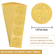 Self Adhesive Gold Foil Embossed Stickers(DIY-WH0211-281)-2