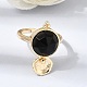 Brass Cuff Rings for Women(GG-CBA7610-10G-11)-2