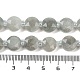 Brins de perles de jade blanc naturel (teints)(G-C116-A36-01)-5