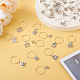 48Pcs 24 Style 12 Constellations Alloy Wine Glass Charms with Rhinestone(AJEW-TAC00002)-6