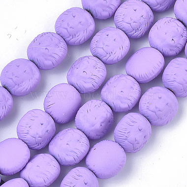 10mm Violet Lion Non-magnetic Hematite Beads
