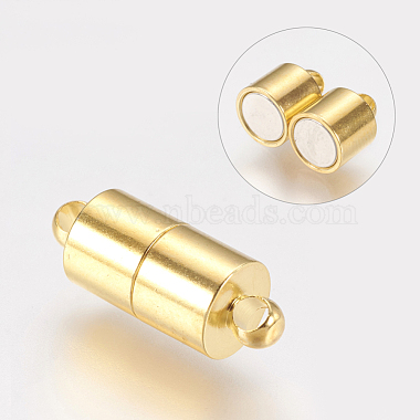 Brass Magnetic Clasps with Loops(X-MC027-NFG)-2