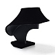 Bust Plastic Covered with Velvet Necklace Display Stands(NDIS-L006-01B)-2