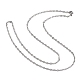 304 тросовая цепь из нержавеющей стали для изготовления ожерелий(X-STAS-P045-03P)-3
