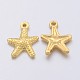 Tibetan Style Alloy Starfish/Sea Stars Charms(K08UY011)-1