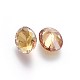Electroplated Cubic Zirconia Pointed Back Cabochons(ZIRC-I024-8x10-03)-3