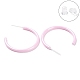 Hypoallergenic Bioceramics Zirconia Ceramic Ring Stud Earrings(EJEW-Z023-01A)-1