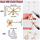 20Pcs Brass Stud Earring Findings(KK-SC0003-92)-2