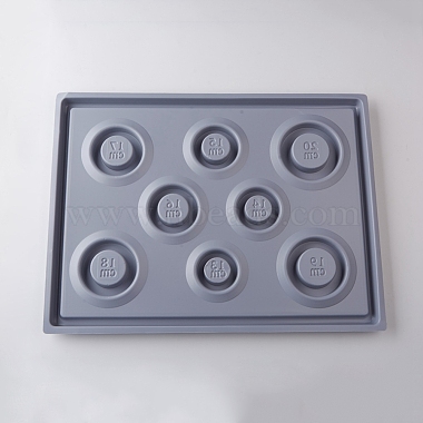 8サイズのプラスチック製の長方形のブレスレットのデザインボード(TOOL-D052-01)-3