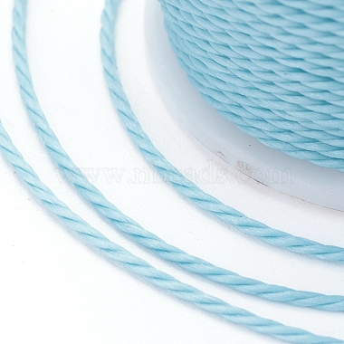 Cordón redondo de poliéster encerado(X-YC-G006-01-1.0mm-06)-3