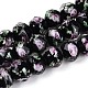 Handmade Luminous Lampwork Beads Strands(LAMP-N037-01A)-1