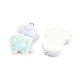 Flocking Opaque Resin Pendants(RESI-P053-03D-P)-2