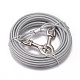 câble d'attache pour chien(AJEW-WH0016-80P)-1