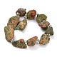 Natural Unakite Beads Strands(GG-CBA0B77-A16-03)-5