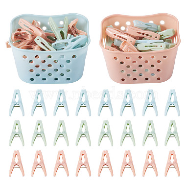 60Pcs Plastic Clothespin(KY-TA0001-65)-2