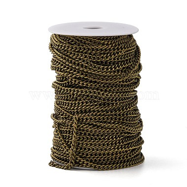 Iron Cuban Link Chains(CH-R013-7x5.5mm-AB-NF)-3