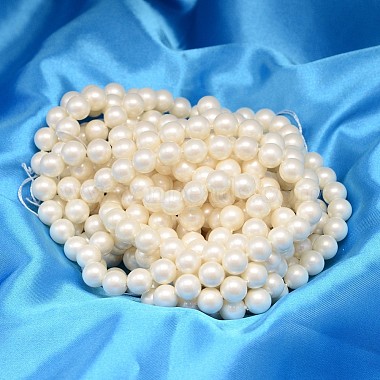 Round Shell Pearl Bead Strands(BSHE-L011-10mm-A013A)-2