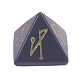 Пирамида Рейки из натурального обсидиана(DJEW-PW0013-41C)-1