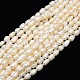 Natural Cultured Freshwater Pearl Beads Strands(PEAR-L001-A-20)-1