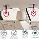 2Pcs ABS Plastic Devil Heart Rear Bumper Warning Handle Ring(HJEW-SP0001-51B)-5