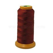 Nylon Sewing Thread, Dark Red, 0.5mm, about 260~300m/roll(NWIR-G004-0.5mm-10)