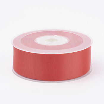 Double Face Matte Satin Ribbon, Polyester Satin Ribbon, Red, (1-1/4 inch)32mm, 100yards/roll(91.44m/roll)