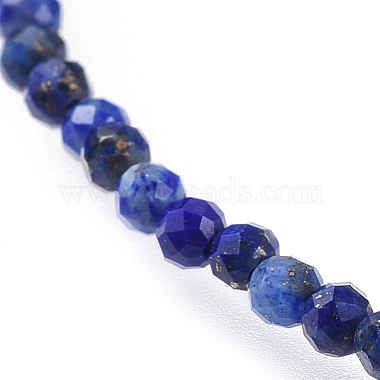 Natural Lapis Lazuli Beaded Necklaces(NJEW-JN02492-01)-2