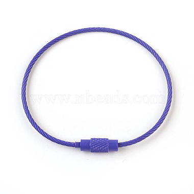 Steel Wire Bracelet Making(MAK-F025-B)-2