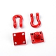 Iron with Alloy Health Gear RC Car Tow Hook Set(TOOL-WH0130-70)-2