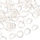 Messing Open Ringe springen(KK-G604-08S-12)-1