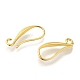 Rack Plating Brass Earring Hooks(KK-C081-10G)-2