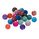 300Pcs 15 Colors Natural Crackle Agate Beads(G-TA0001-26)-3