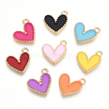 Alloy Enamel Charms(ENAM-T011-204)-1