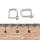 Messing-Pav&eacute;-Eispickel mit klaren Zirkonia(CU-CBAD360-16P)-3