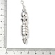 Brass Bullet-Shaped Big Pendant Dowsing Pendulums(HJEW-P023-01)-4