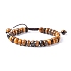Adjustable Natural Tiger Eye Braided Bead Bracelets(BJEW-F369-A06)-2