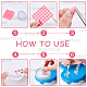 1 Bag Letter & Number PP Plastic Cookie Stamps(DIY-SC0033-88)-6