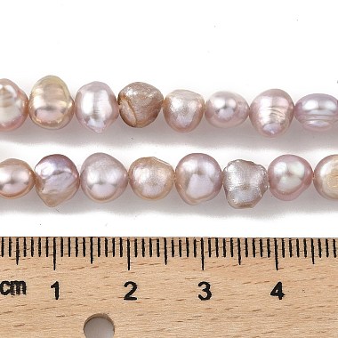 Natural Cultured Freshwater Pearl Beads Strands(PEAR-A006-07D)-5