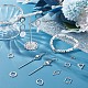 32Pcs 8 Styles Stainless Steel Connector Charms(STAS-SC0005-07)-4