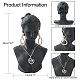 Stereoscopic Plastic Jewelry Necklace Display Busts(NDIS-N003-01)-5