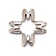 Letter Slider Beads for Watch Band Bracelet Making(ALRI-O012-M-NR)-1