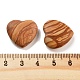 Heart Natural Wood Lace Stone Worry Stone(G-C134-06A-23)-3