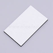 Sponge EVA Sheet Foam Paper Sets, With Double Adhesive Back, Antiskid, Rectangle, Black, 50x30x2mm(AJEW-WH0143-26B)