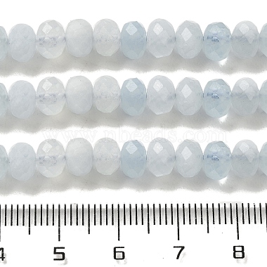 Natural Aquamarine Beads Strands(G-B074-A01-02)-5