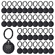 40Pcs Aluminum Keychain(KEYC-NB00039)-1