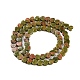 Natural Unakite Beads Strands(G-M403-A23-02)-3