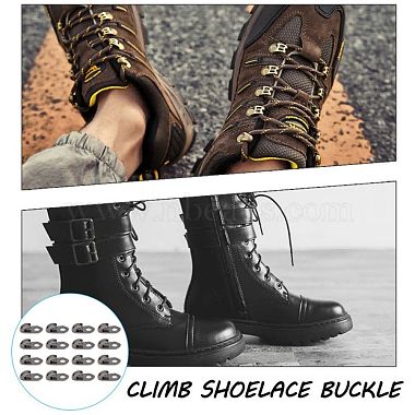Crochets de dentelle de botte en alliage Pandahall Elite pour chaussures d'escalade et de plein air(PALLOY-PH0001-49B)-6